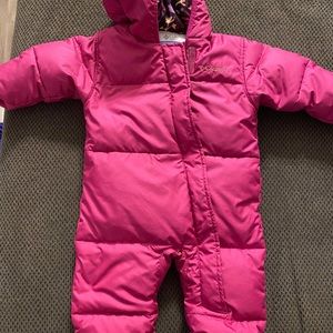 Columbia one piece snow suit